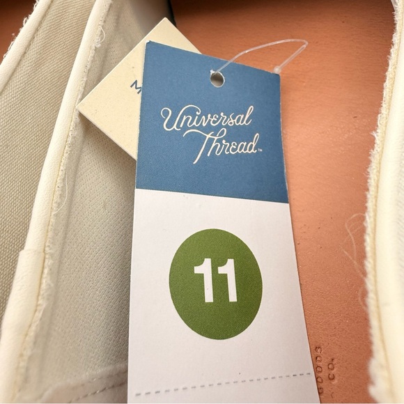 Universal Thread Memory Foam Canvas Espadrilles Ivory/Tan Women’s 11 - Picture 10 of 12